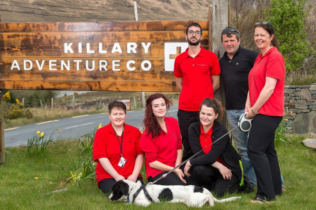 Killary Adventure Centre Leenaun Bagian luar foto